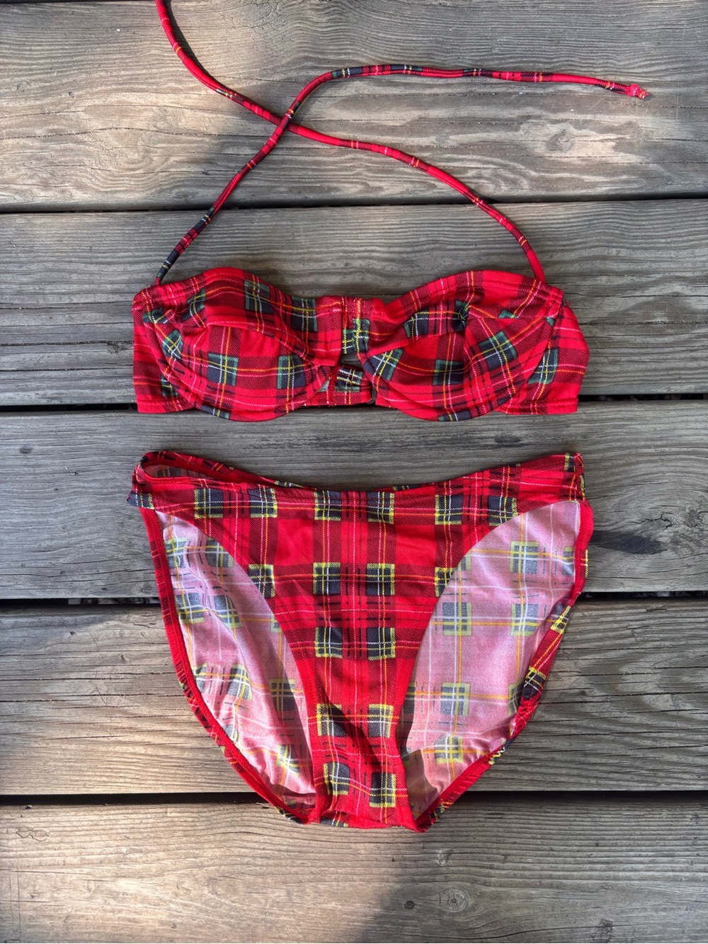 Vintage Sun Streak Bikini XS